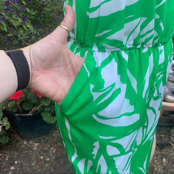 Lilly Pulitzer 20th Anniversary Boom Boom Wide Leg Jumpsuit w/ Pockets Sz Sm - Picture 13 of 13